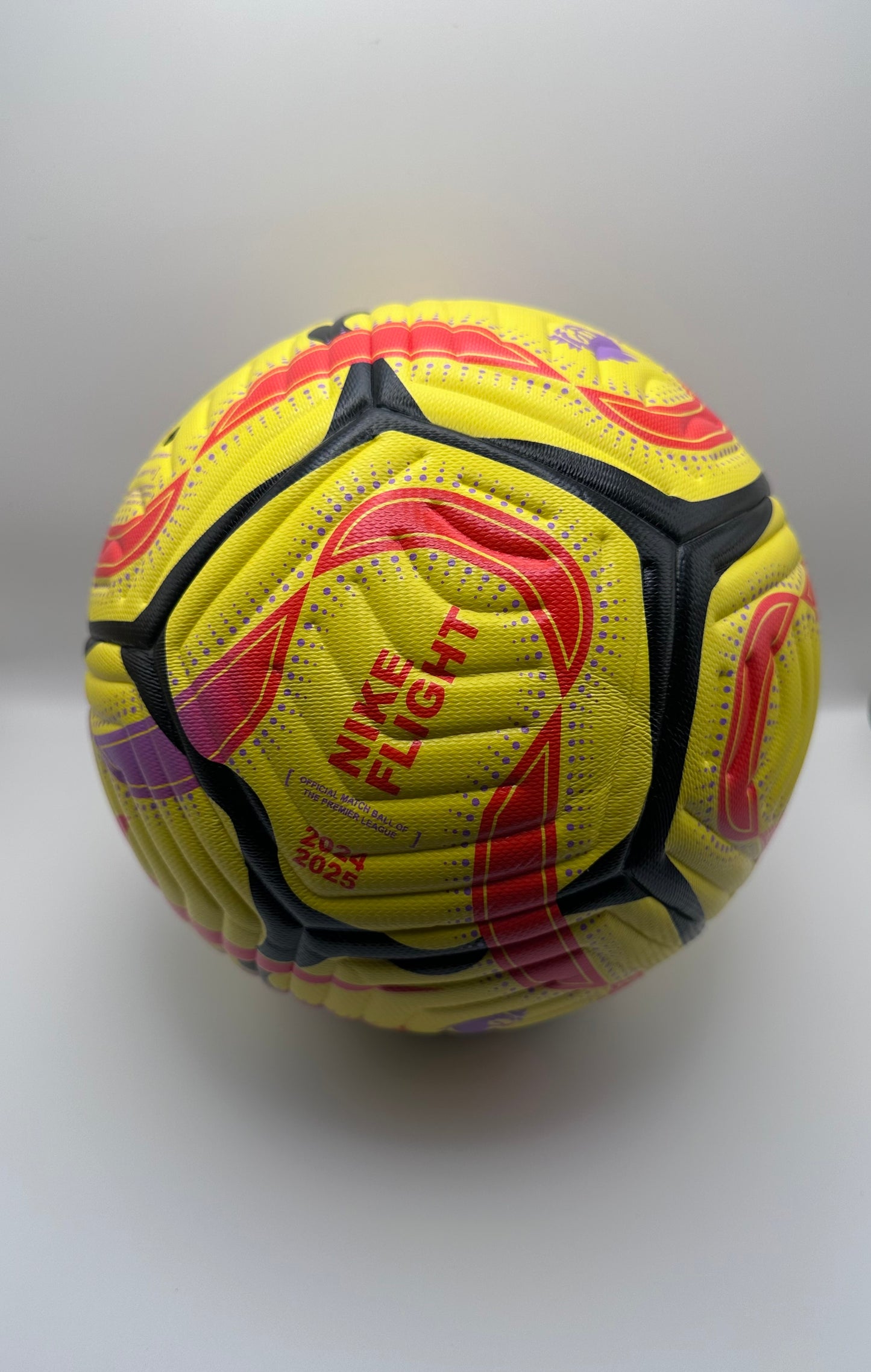 NIKE PREMIER LEAGUE 2024/25 CLUB BALL YELLOW/PURPLE/PINK